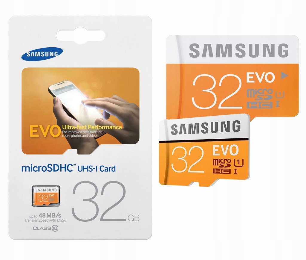 Samsung Evo 32GB Class 10 Karta pamięci microSDHC