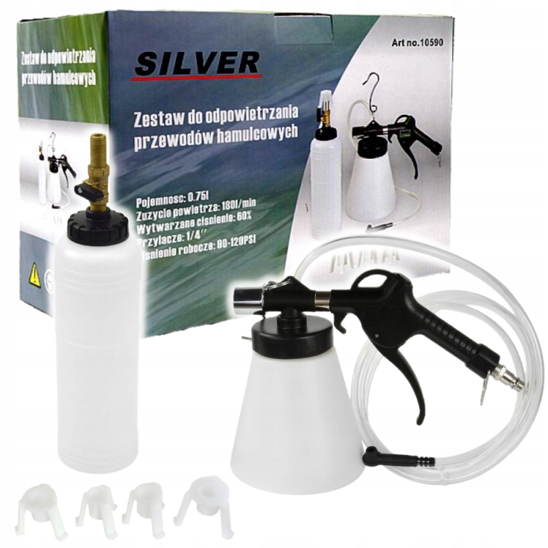 PRZYRZĄD DO WYMIANY PŁYNU I ODPOWIETRZANIA HAMULCÓW