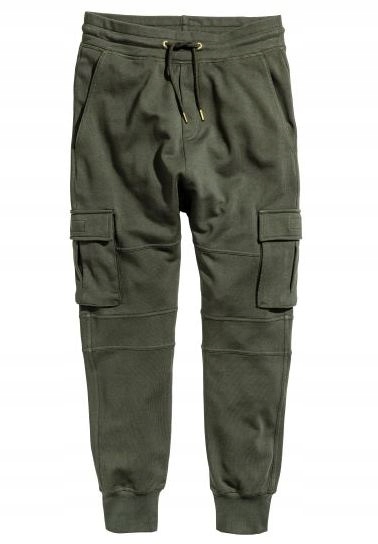 H&M Spodnie dresowe joggersy dresy rozm. M