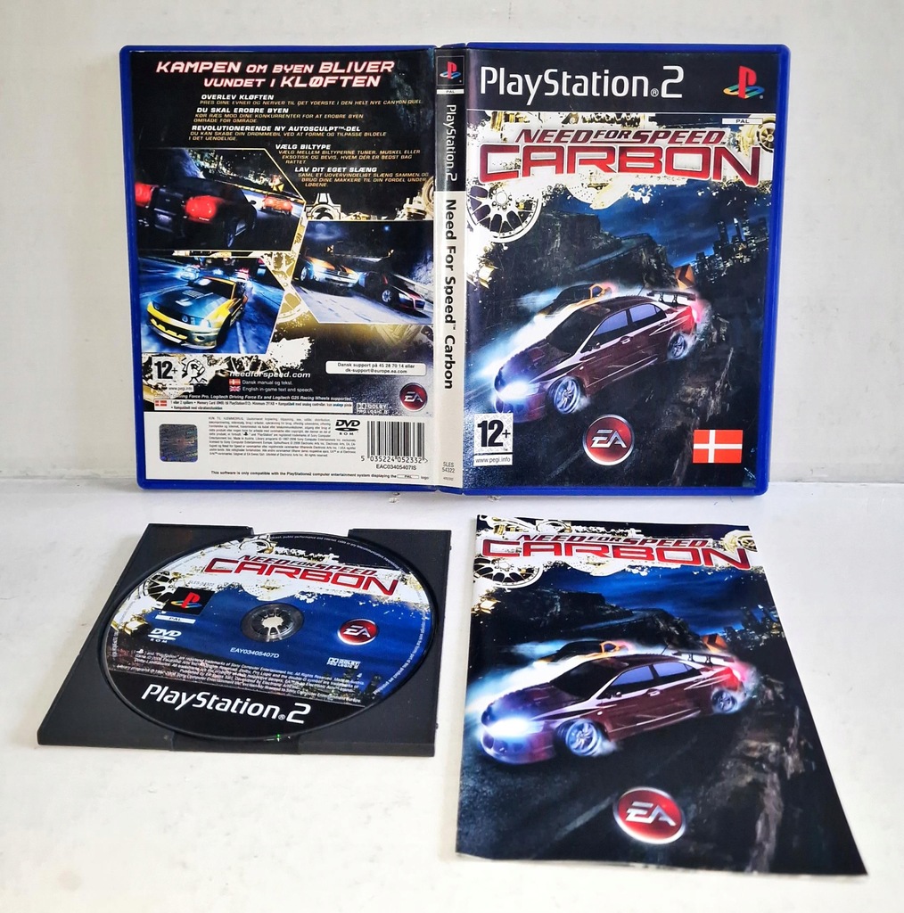 Gra Need for Speed Carbon PS2 POLSKI W GRZE