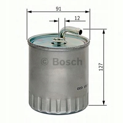 Filtr paliwa Bosch 1457434416 MERCE CLK