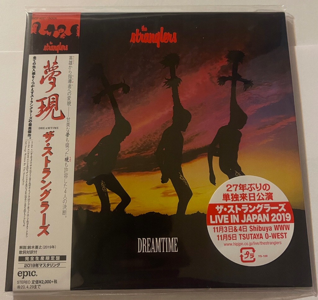CD THE STRANGLERS Dreamtime NOWA FOLIA JAPAN mini-lp 6 bonusów