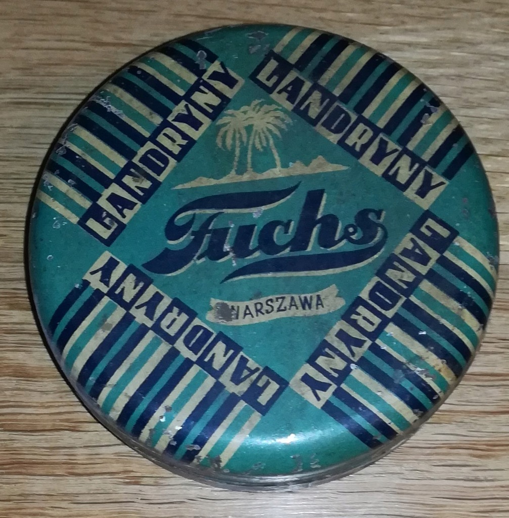 PW Warszawa Franciszek Fuchs Landryny - puszka