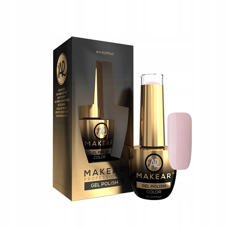 WYPRZEDAŻ Makear Baza Kauczukowa Rubber Base 8ml - Dark Beige