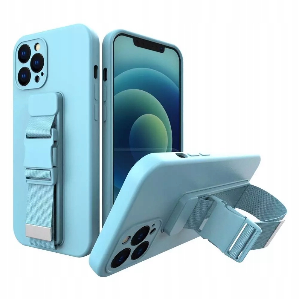 Rope case żelowe etui ze smyczą łańcuszkiem torebk