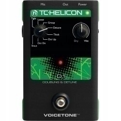 TC Helicon VoiceTone D1 Dubler/Detuner procesor