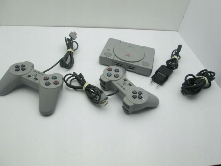 KONSOLA SONY PLAYSTATION CLASSIC+KABEL+ŁAD+2PADY