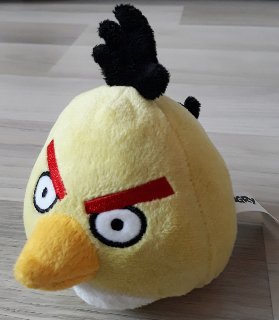 Angry Birds Żółty Ptak Chuck Dźwięk 12cm