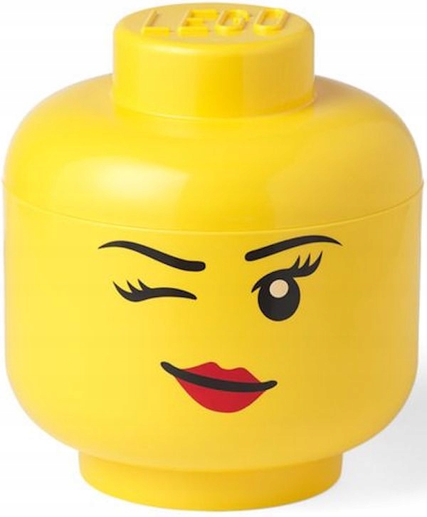 LEGO Pojemnik na klocki mały Dziewczynka oczko