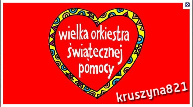 Na WOŚP Kartka ręcznie robiona z życzeniami! NOWA!