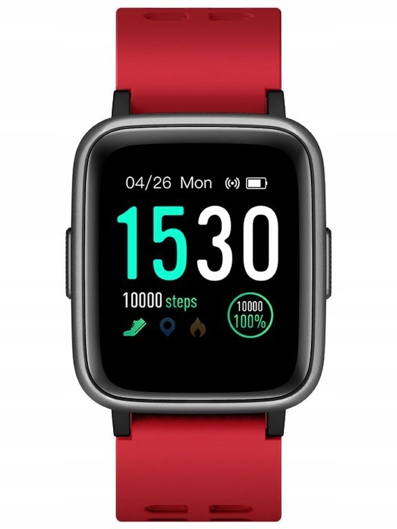 SMARTWATCH Jordan Kerr Active - red (zj990c) Dotyk