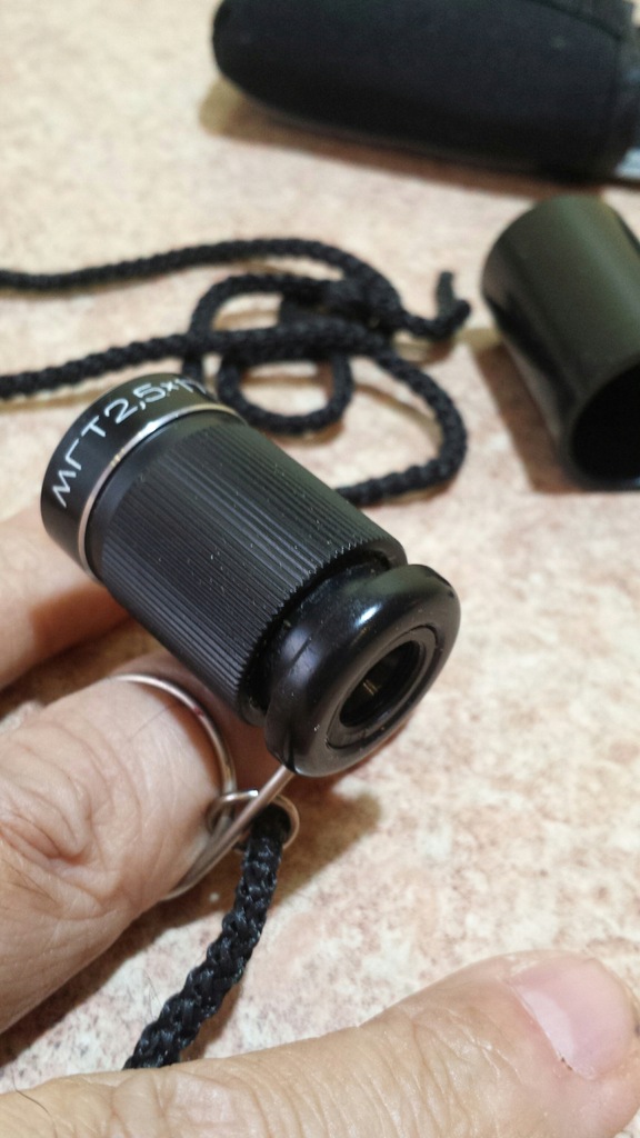 Najmniejszy-na palec- MONOKULAR-MGT2,5x17,5(CCCP)!