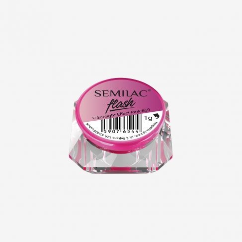 Semilac Sunlight Effect Pink 669