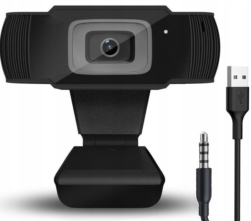 Kamera internetowa USB HD Jack 3,5mm kamerka webca