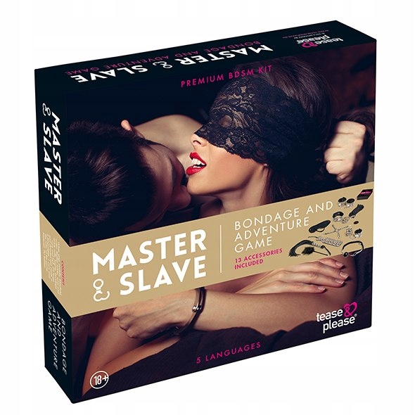 MASTER & SLAVE BONDAGE GAME BEIGE (NL-EN-DE-FR