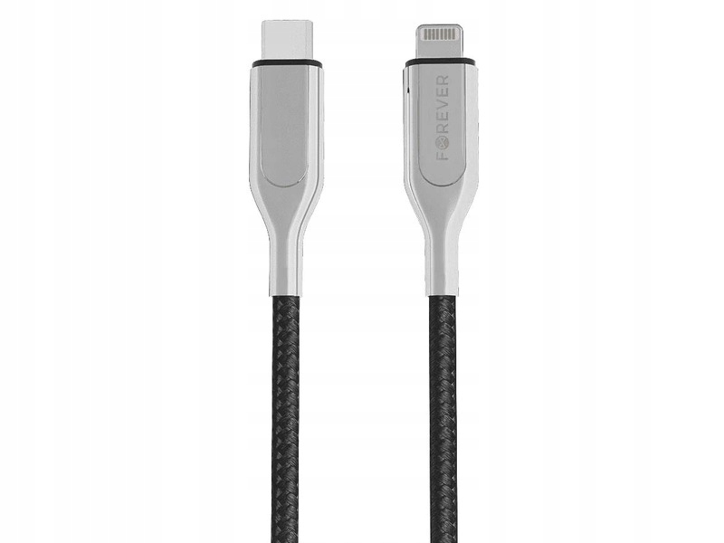 Kabel USB-C - Lightning MFI CORE 1,5M PD 3A FOREVER