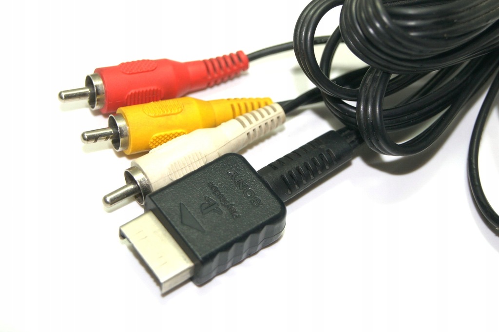 oryginalny kabel AV do SONY PS1/PS2/PS3 + EURO !