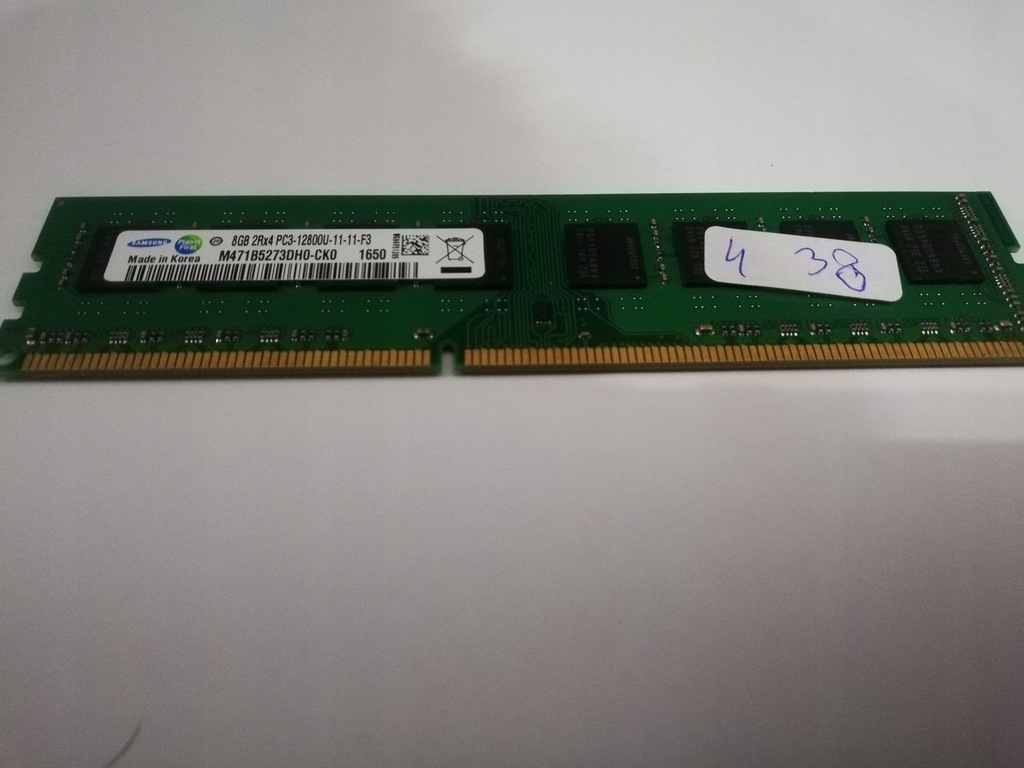 SKLEP Pamięć Ram SAMSUNG DDR3 8GB 1333 CL11 #438