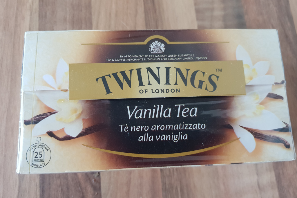Herbata waniliowa Twinings zestaw 100 saszetek