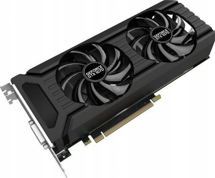 Купить Видеокарта Palit GTX 1070 8 ГБ DUAL 8 ГБ DDR5: отзывы, фото, характеристики в интерне-магазине Aredi.ru