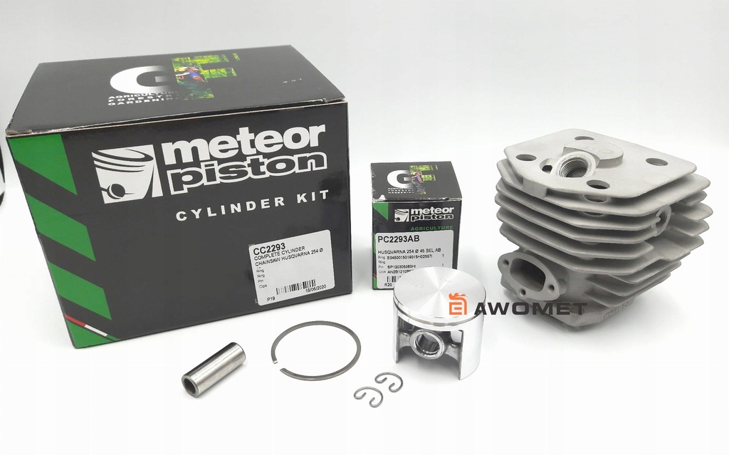 Comcapy Kit Pistone 1set 45mm For Motosega Husqvarna 154 254 154Xp 254Xp Sostituire 503 50 37 01 Pezzi Di Ricambio For Motosega - Foto 7