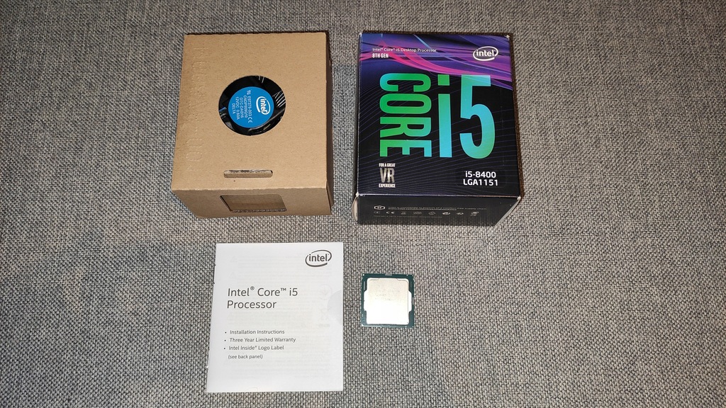 Procesor Intel i5-8400 6 x 2,8 GHz BOX