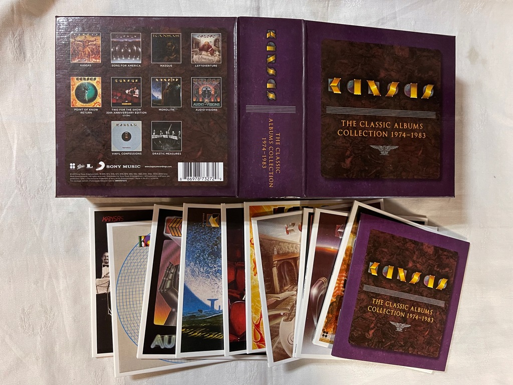【セール 登場から人気沸騰】 Albums Classic The Kansas Collection BOX 1974-1983 洋楽