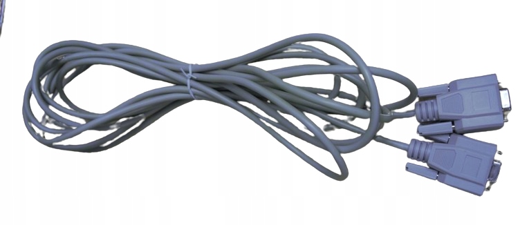 KABEL PRZEWÓD SZEREGOWY DB9 RS232 ŹEŃSKI konwerter do kabla danych PC 5M