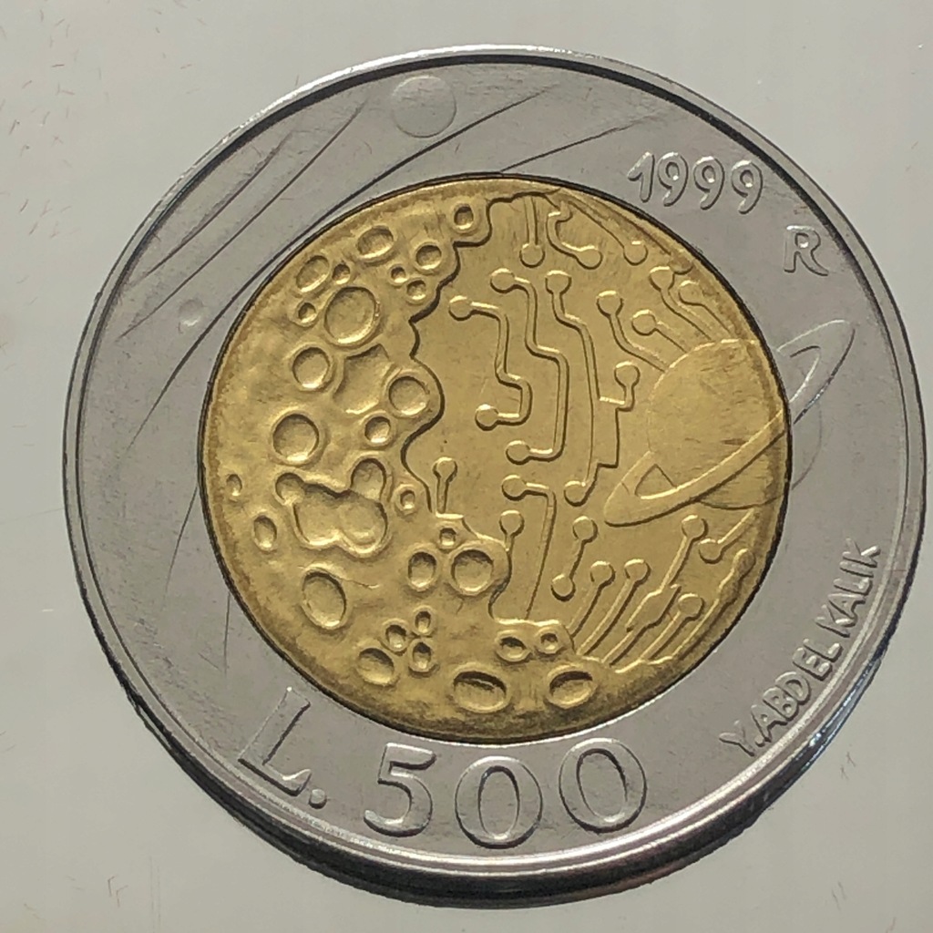 59200. San Marino - 500 lirów - 1999r.