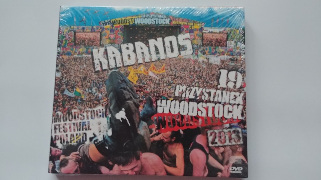 Płyta DVD Kabanos 19 przystanek Woodstock WOŚP