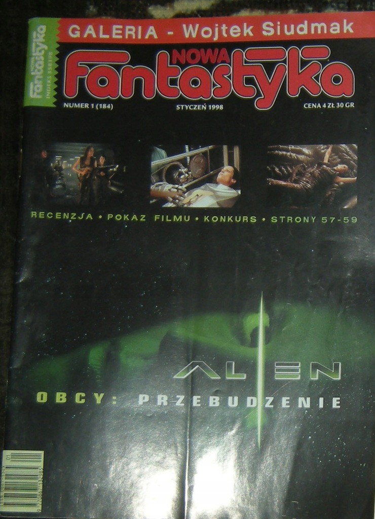 NOWA FANTASTYKA-1'1998r-Siudmak