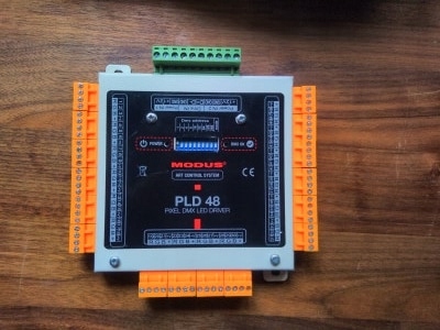 Modus PLD48 Pixel DMX Led Driver 48ch x 500mA Kudu