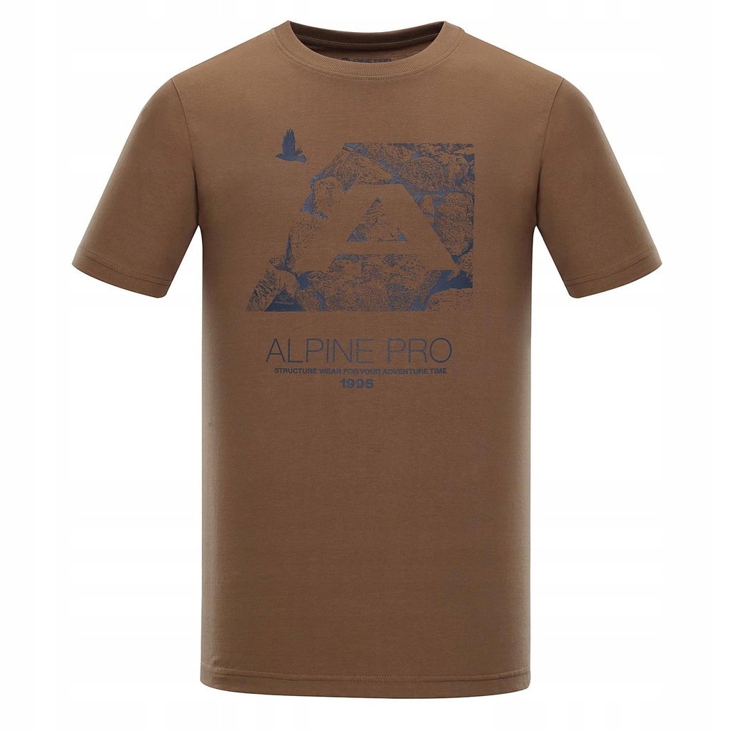 Koszulka t-shirt męski Alpine Pro UNEG 6 r.XL-46%