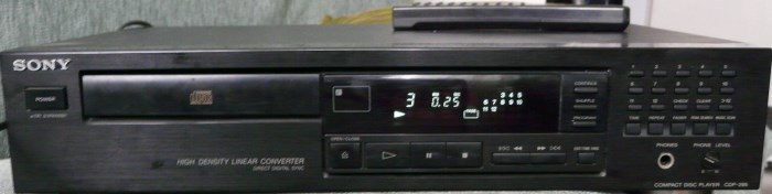 Odtwarzacz CD Sony CDP-295