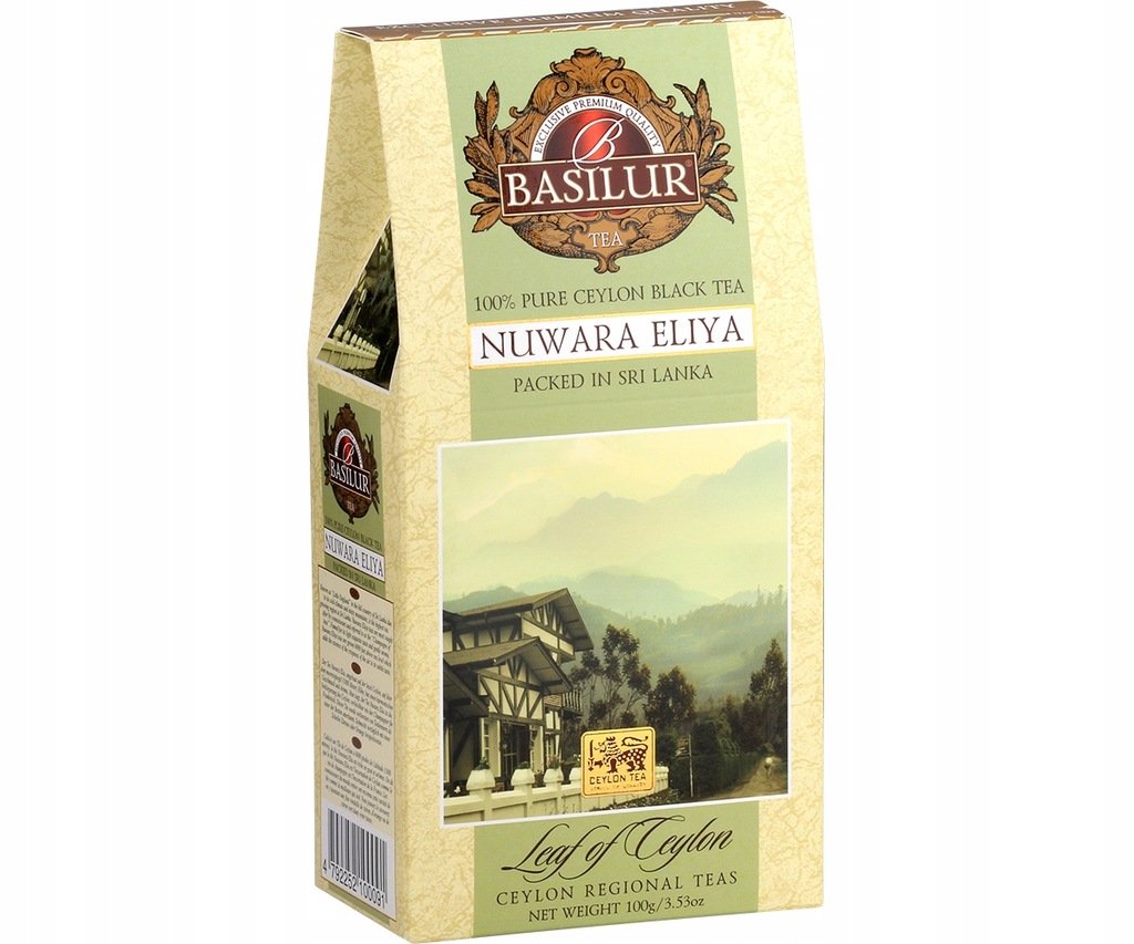 Herbata czarna BASILUR NUWARA ELIYA liściasta WYSOKOGÓRSKA - 100 g