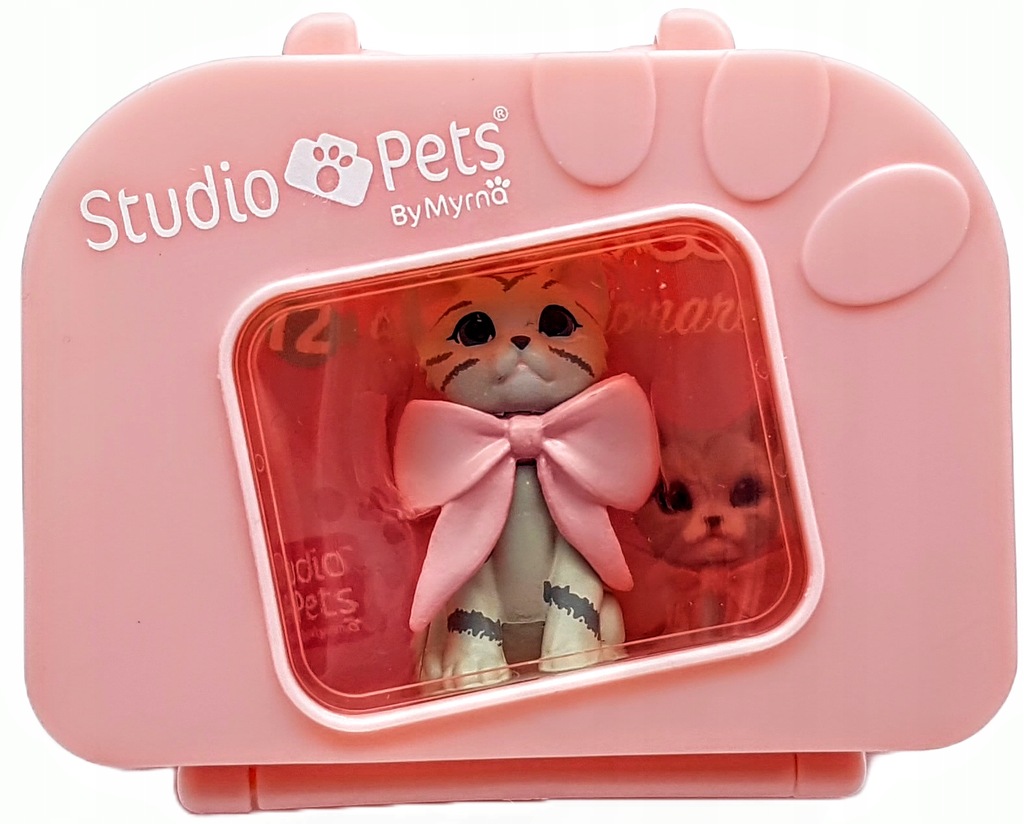 MINI FIGURKA PIESEK KOTEK PETS STUDIO W WALIZCE