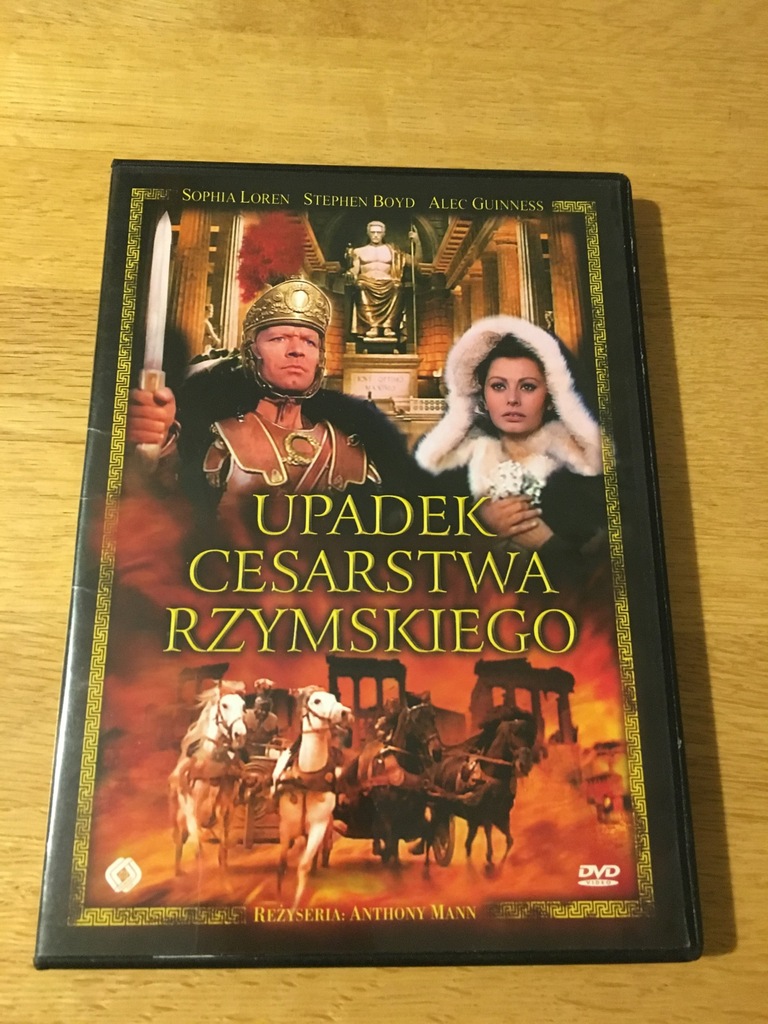 UPADEK CESARSTWA RZYMSKIEGO SOPHIA LOREN DVD NOWY