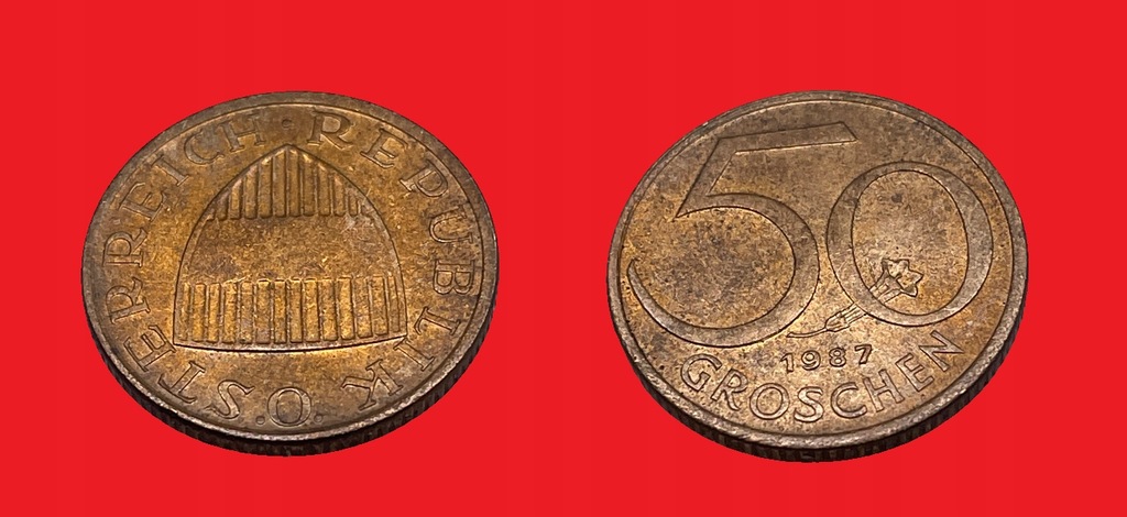 50 GROSCHEN 1987 AUSTRIA