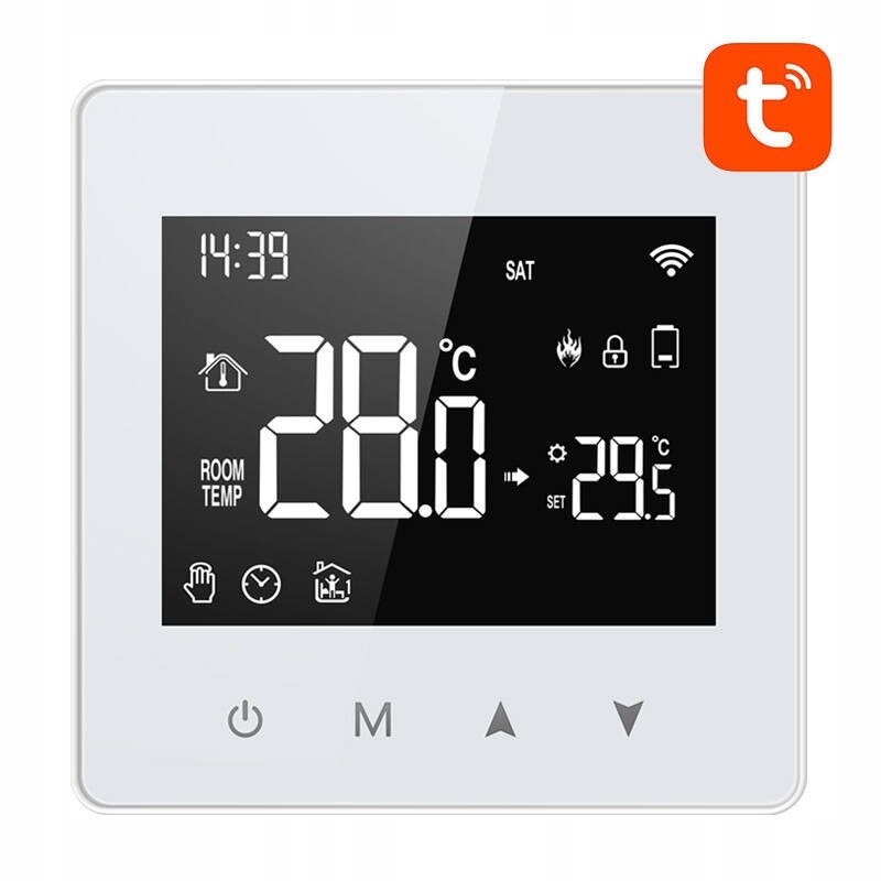Inteligentny termostat Avatto WT198 WiFi TUYA