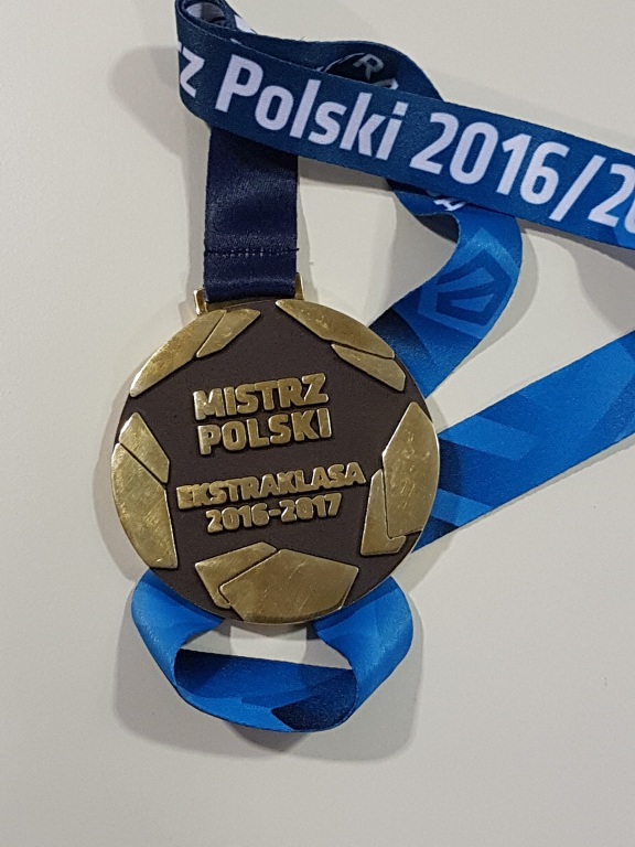 WDW - Złoty medal za mistrzostwo Polski 2016/17