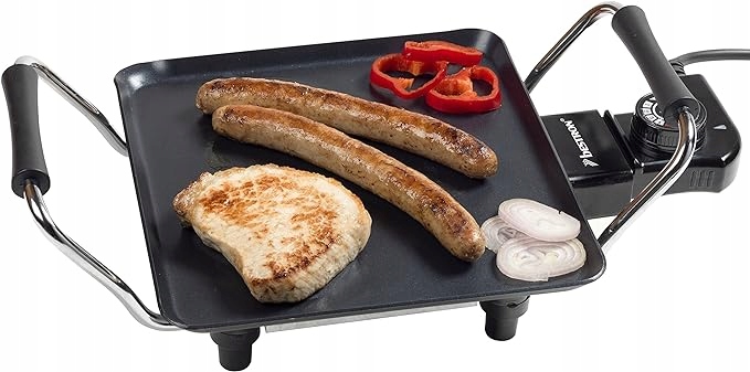 Elektryczna Płyta Grillowa Nieprzywierająca 1000W