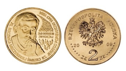 2 ZŁ 25 ROCZNICA ŚMIERCI JERZEGO POPIEŁUSZKI 2009r