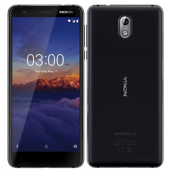 Nokia 3.1 TA-1063 dual sim 2/16GB black PL