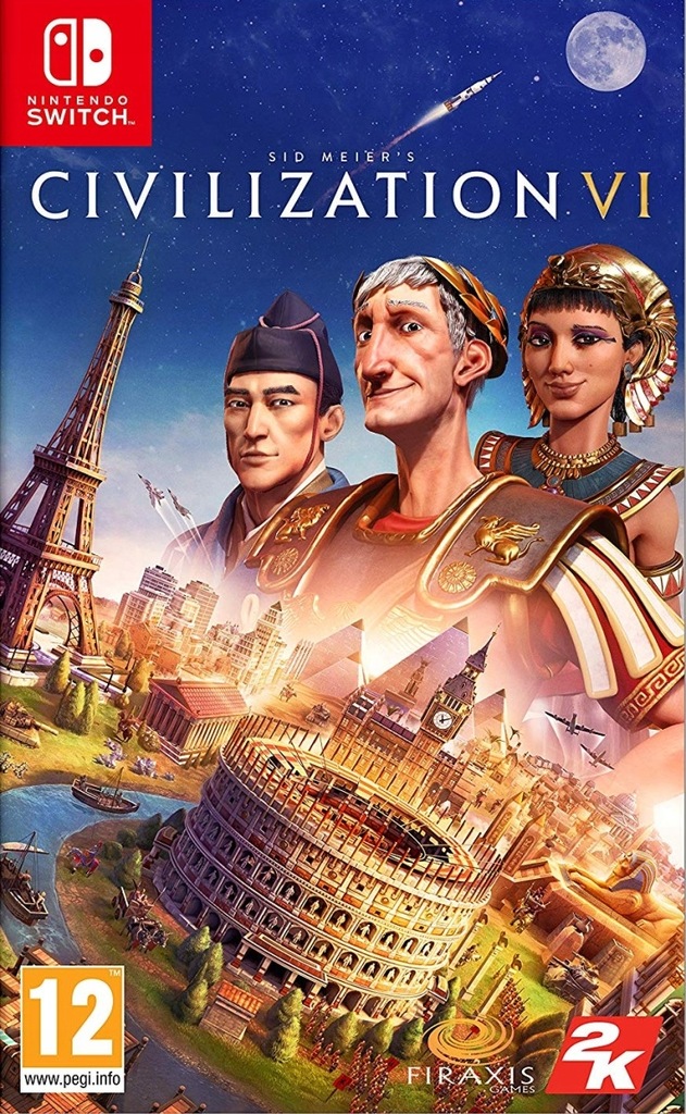 Sid Meiers Civilization VI NOWA FOLIA SWITCH