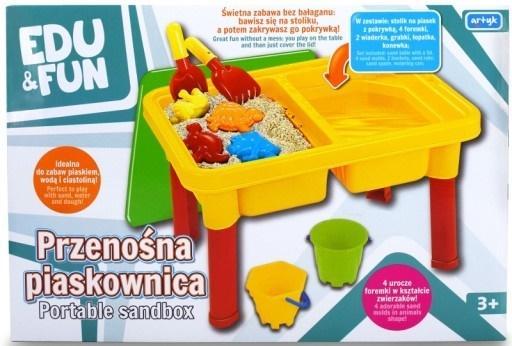 PIASKOWNICA PRZENOŚNA EDU&FUN