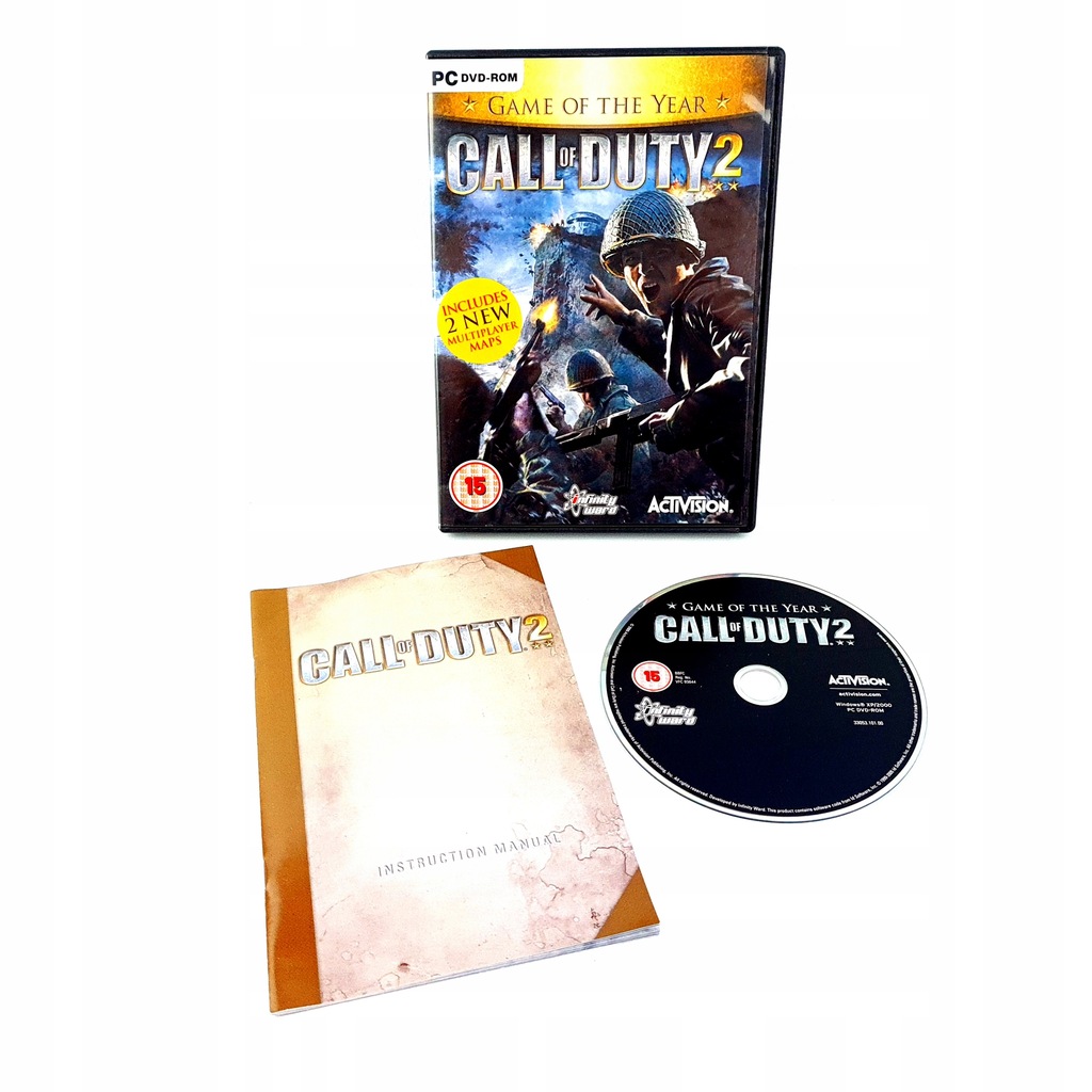 Купить CALL OF DUTY 2 II, ВТОРАЯ ЧАСТЬ СЕРИИ ДЛЯ ПК: отзывы, фото и ...