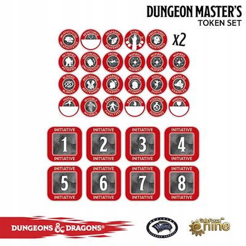 Купить Набор жетонов DnD RPG: Dungeon Master [ENG]: отзывы, фото, характеристики в интерне-магазине Aredi.ru