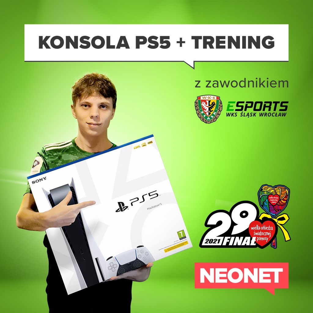 KONSOLA PLAYSTATION 5 + TRENING ONLINE FIFA 21