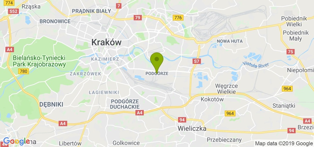 Na wynajem Kraków, Podgórze, 411,00 m²