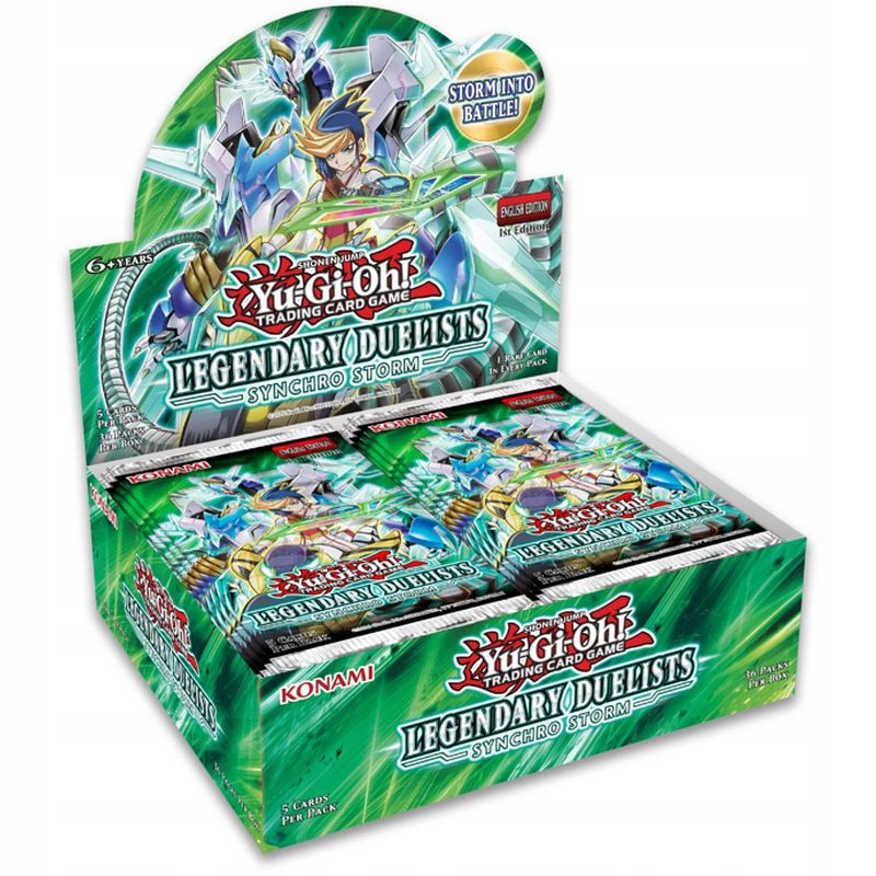 YGO Legendary Duelists 8 Synchro Storm Booster Box